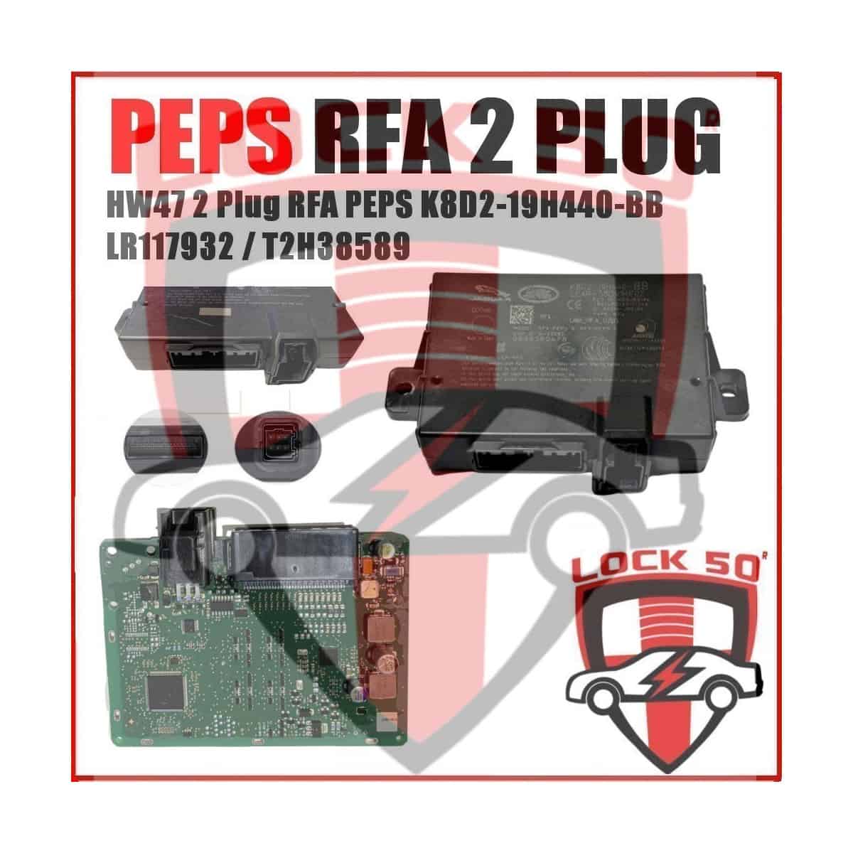 2 Plug RFA K8D2 - HW47 NEW OEM